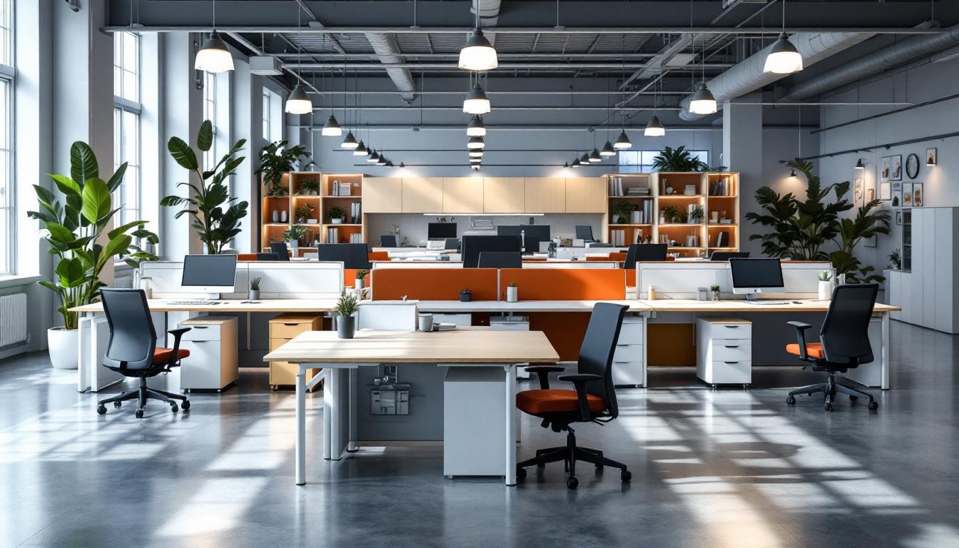 Muebles modulares rectangulares